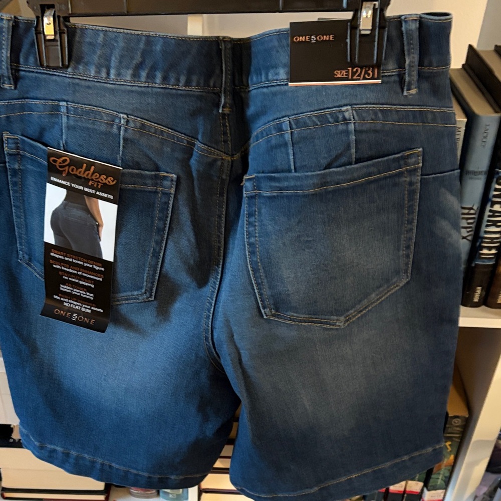 One5One Blue Denim Shorts